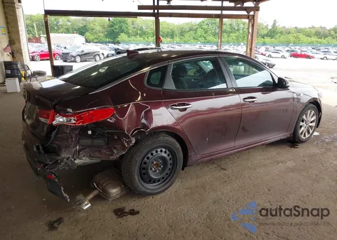 2016 Kia Optima Lx из США, поврежденный, VIN 5XXGT4L32GG021055